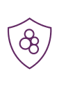 purple immunity icon