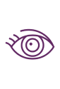 purple eye icon