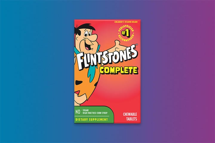 red box of Flintstones™ Complete Chewables